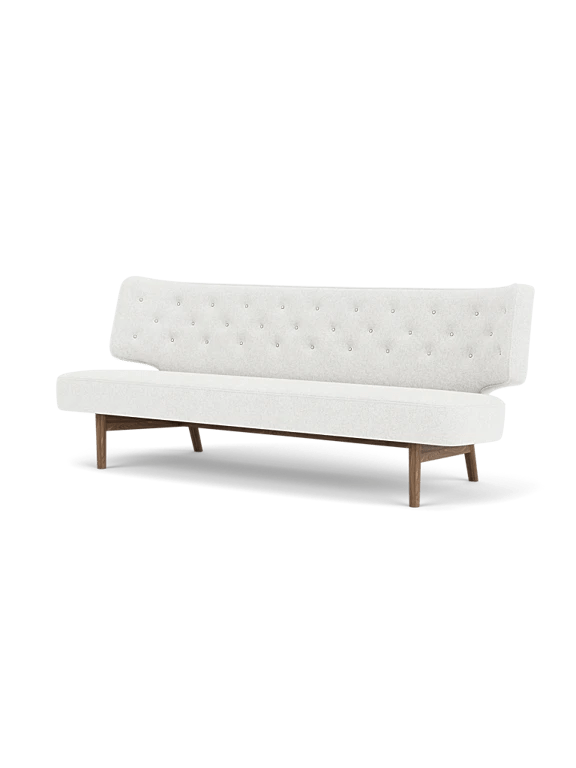 Radiohus Sofa - 2 Seater - Audo Copenhagen Sofas - Walnut - Hallingdal 65 0110 - HORNE