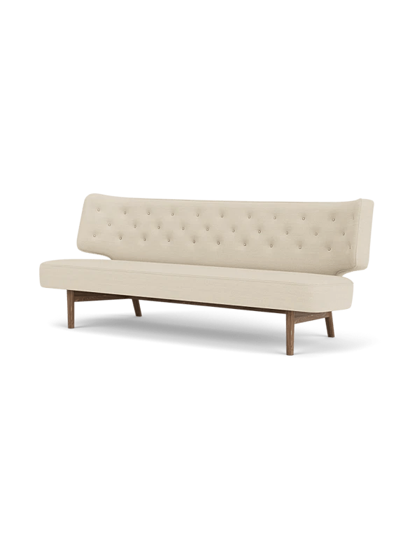 Radiohus Sofa - 2 Seater - Audo Copenhagen Sofas - Natural Oak - Dakar Leather - 0250 Cognac - HORNE