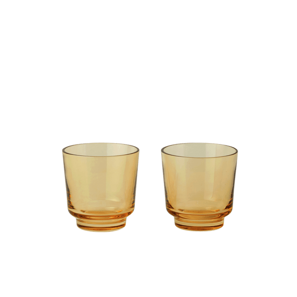 Raise Glasses - Set of 2 - Muuto Glassware - 2O Cl - Burnt Orange - HORNE
