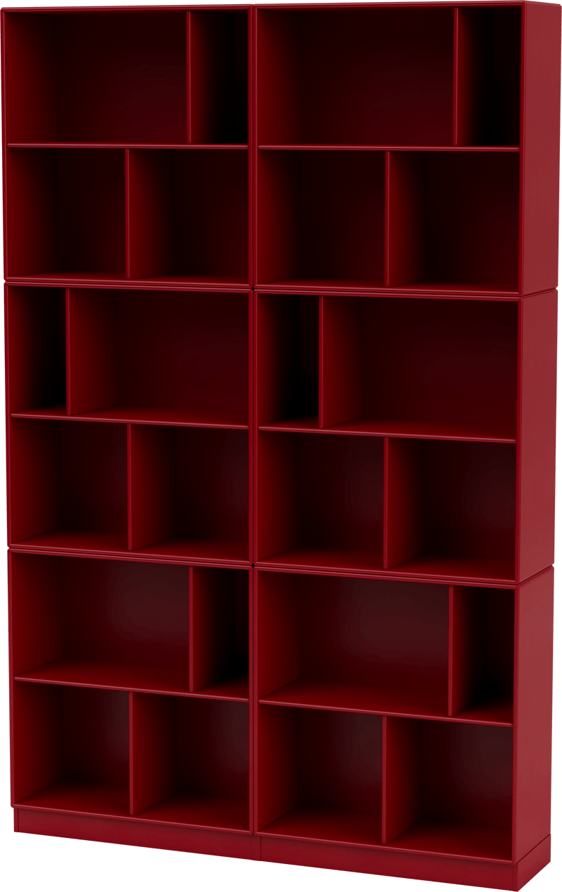 Read Spacious Bookshelf - With Plinth Base - Montana - Shelving - Anthracite - 1.2