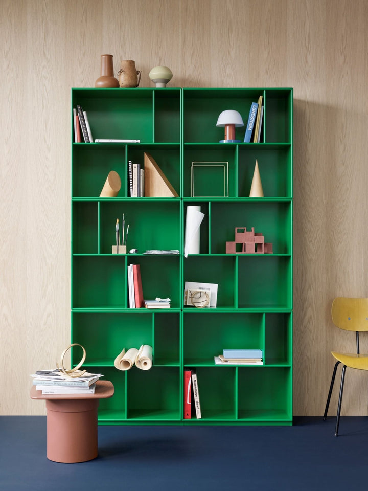 Read Spacious Bookshelf - With Plinth Base - Montana - Shelving - Vanilla - 2.7" - HORNE