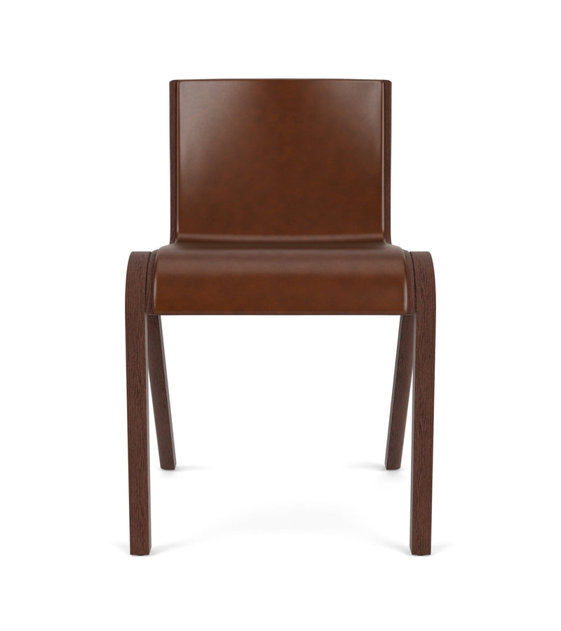 Ready Dining Chair - Fully Upholstered - Audo Copenhagen - Chairs - Natural Oak - Boucle 02 - HORNE