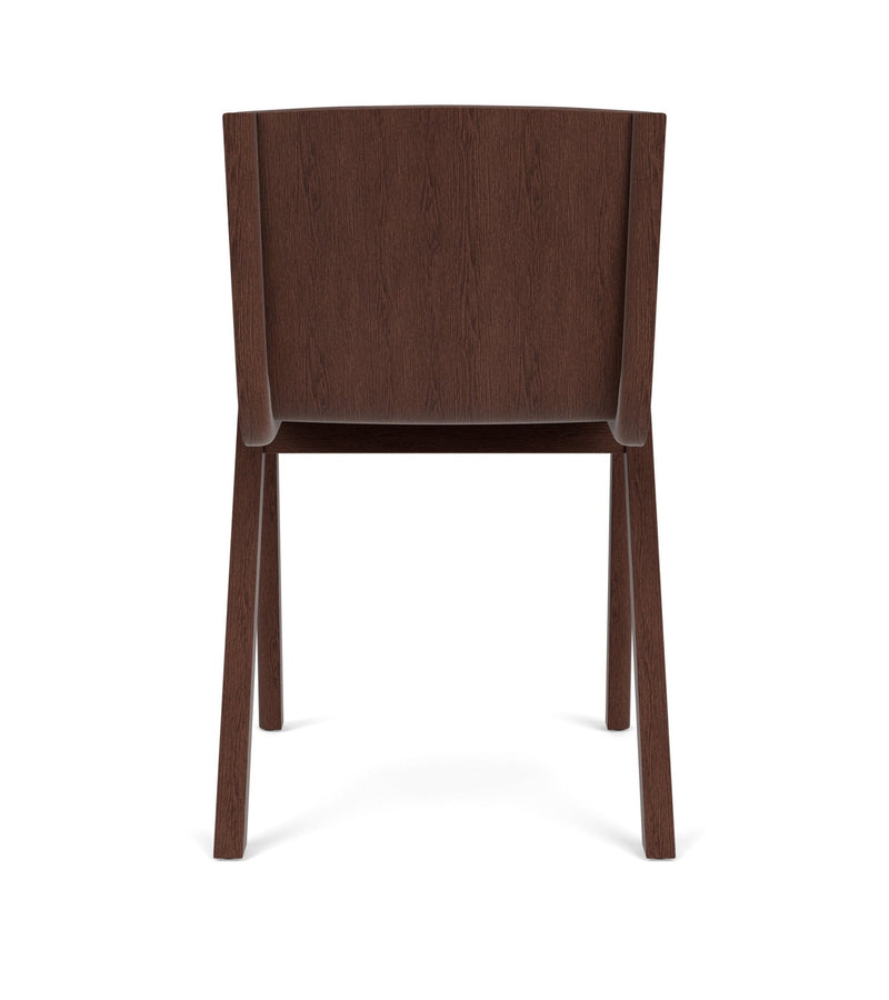 Ready Dining Chair - Upholstered Seat - Audo Copenhagen - Chairs - Red - Stained Oak - Boucle 02 - HORNE