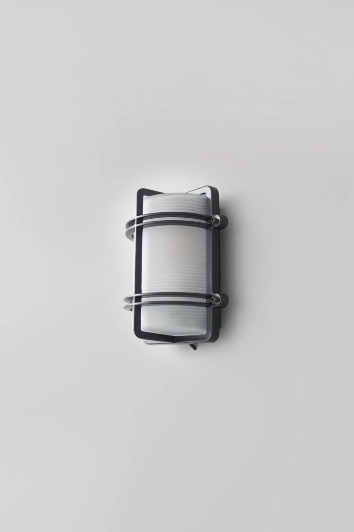Rectangular Bulkhead 7373 - Davey Lighting Wall Sconces - Weathered Brass - HORNE