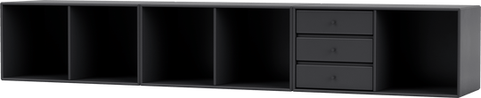 Rest Bench - Wall Mounted - Montana - Sideboards + Cabinets - Anthracite - HORNE