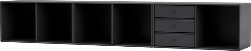 Rest Bench - Wall Mounted - Montana - Sideboards + Cabinets - Anthracite - HORNE