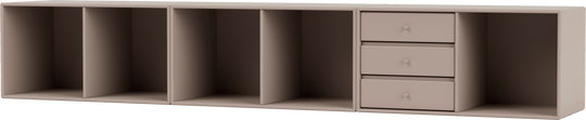 Rest Bench - Wall Mounted - Montana - Sideboards + Cabinets - Mushroom - HORNE