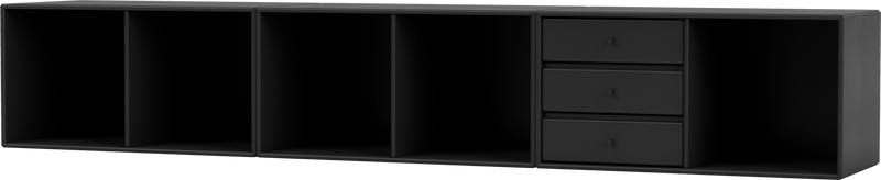 Rest Bench - Wall Mounted - Montana - Sideboards + Cabinets - Anthracite - HORNE