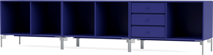 Rest Bench - With Legs - Montana - Sideboards + Cabinets - Monarch - Matte Chrome - HORNE