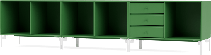 Rest Bench - With Legs - Montana - Sideboards + Cabinets - Parsley - Snow - HORNE