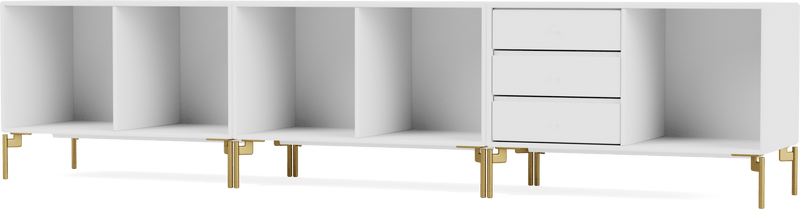 Rest Bench - With Legs - Montana - Sideboards + Cabinets - Anthracite - Matte Chrome - HORNE