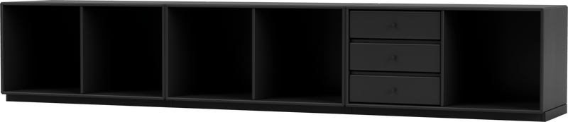 Rest Bench - With Plinth Base - Montana - Sideboards + Cabinets - Anthracite - 1.2