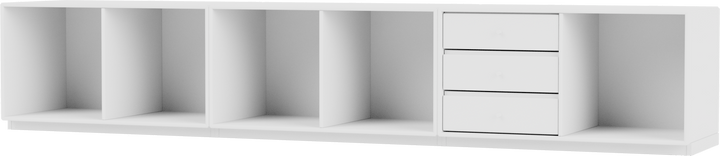 Rest Bench - With Plinth Base - Montana - Sideboards + Cabinets - New White - 1.2" - HORNE
