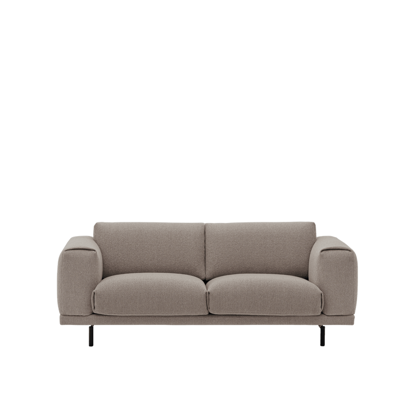 Rest Sofa - 2 - Seater - Metal Base - Muuto Sofas - HORNE