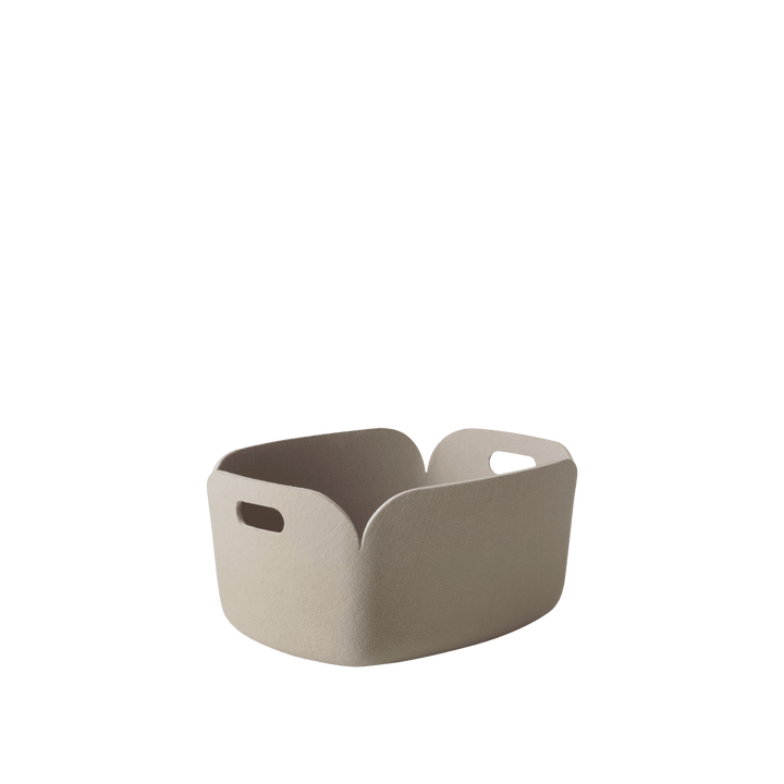 Restore Basket - Muuto Storage + Organization - Sand - Large - HORNE