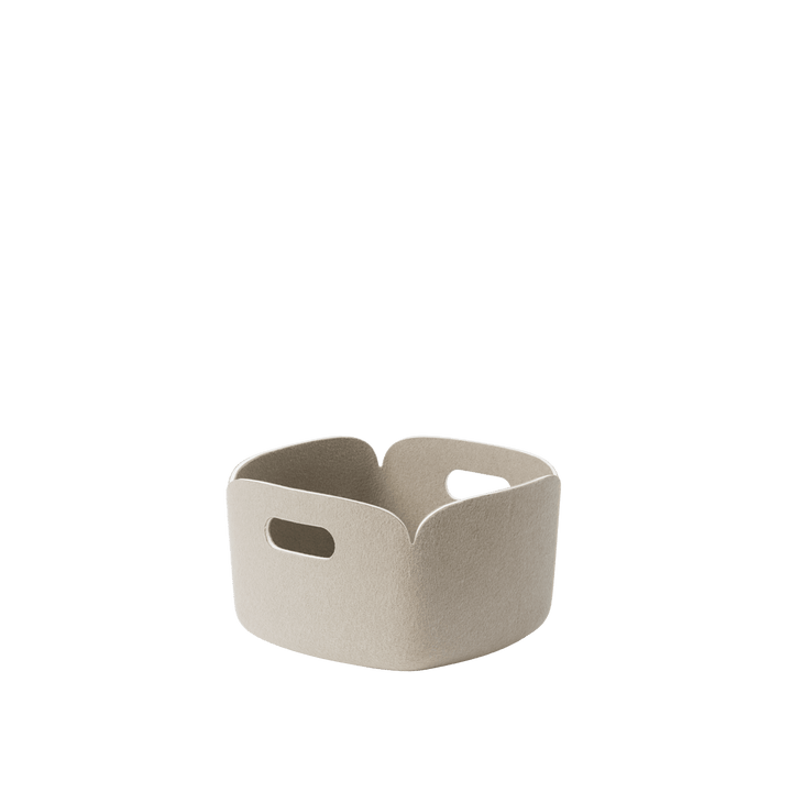 Restore Basket - Muuto Storage + Organization - Sand - Small - HORNE