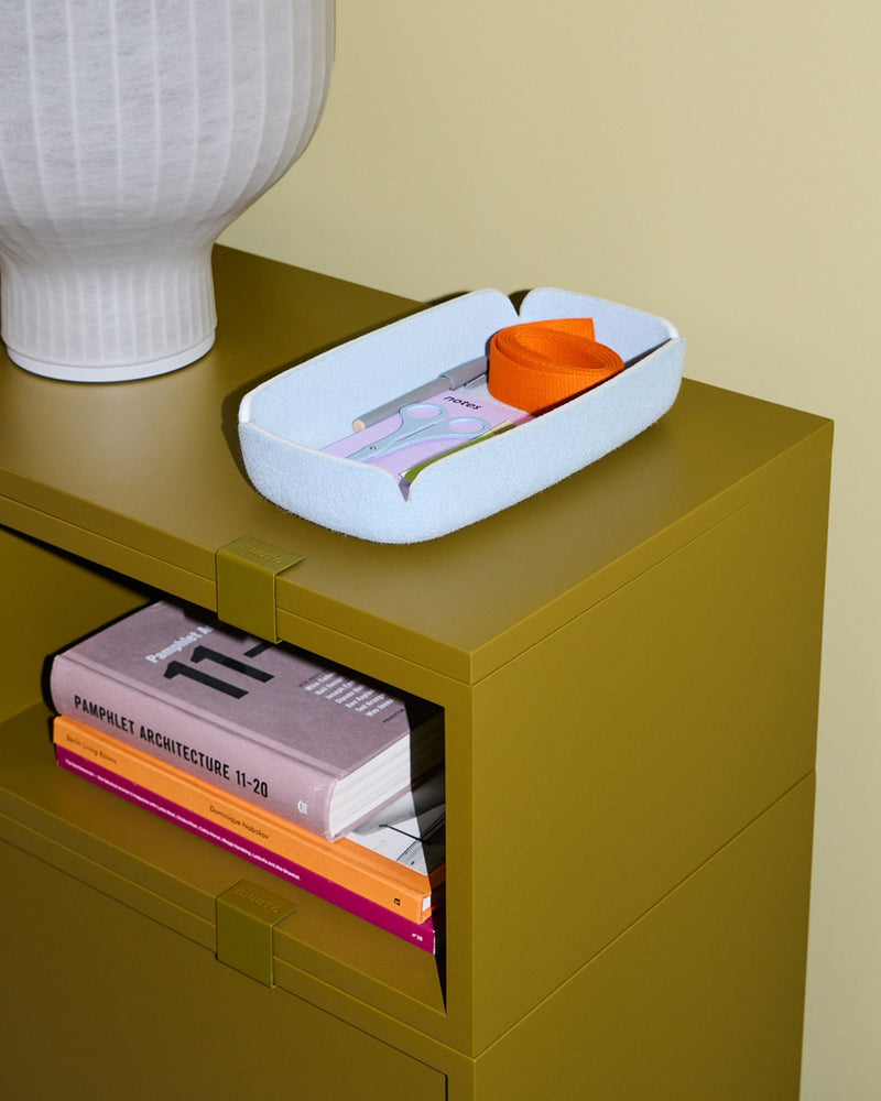 Restore Tray - Muuto Serveware - Small - Brown Green - HORNE