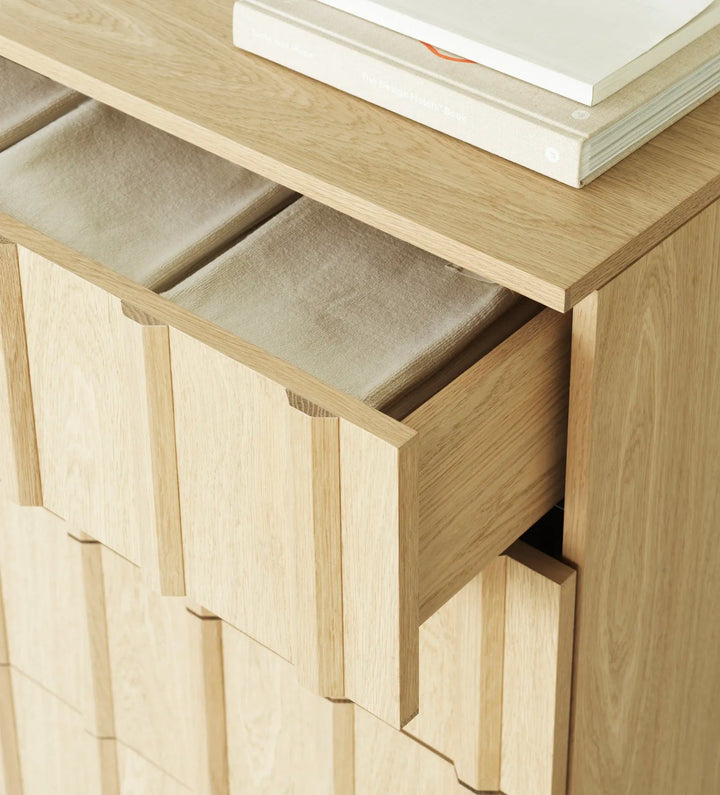 Rib Dresser - Normann Copenhagen Sideboards & Cabinets - Soft Black - HORNE