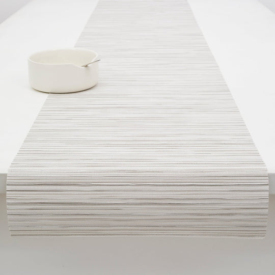 Rib Weave Table Runner in Birch