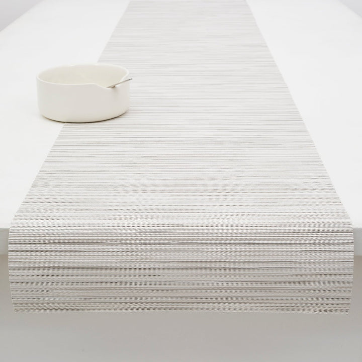 Rib Weave Table Runner in Birch