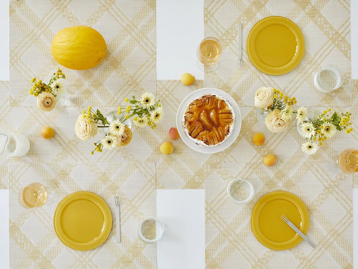 Ribbons Rectangular Placemat - Set of 4 - Chilewich - Kitchen + Table Linens - Wheat - HORNE