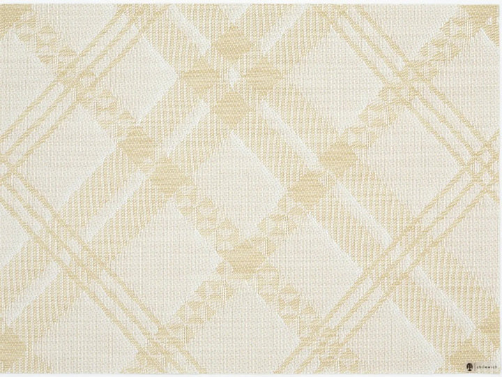 Ribbons Rectangular Placemat - Set of 4 - Chilewich - Kitchen + Table Linens - Wheat - HORNE