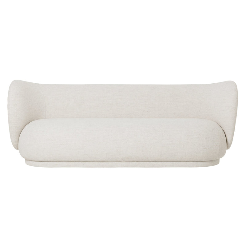 Rico 3 Seater Sofa - Boucle - Ferm Living - Sofas - Off - White - HORNE