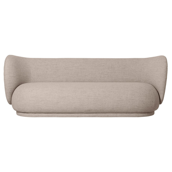 Rico 3 Seater Sofa - Boucle - Ferm Living - Sofas - Sand - HORNE