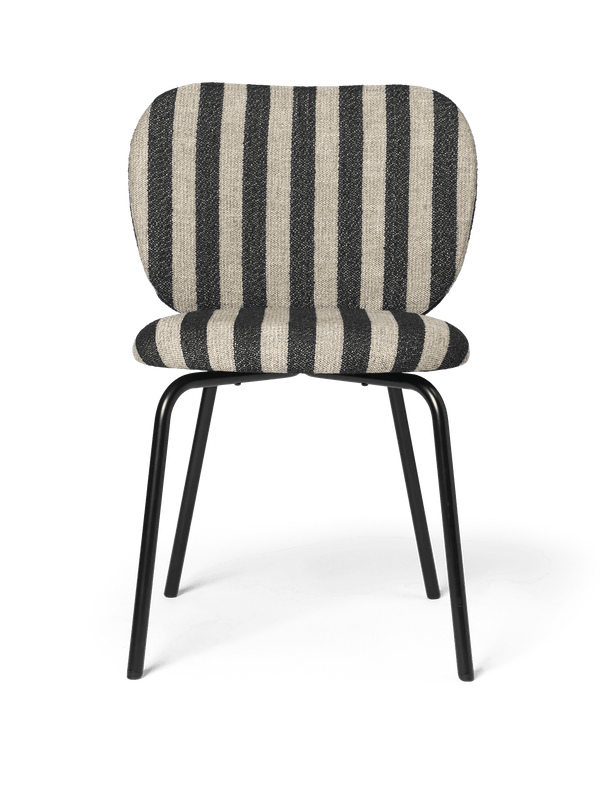 Rico Chair - Louisiana - Ferm Living Chairs - Sand/Black - HORNE