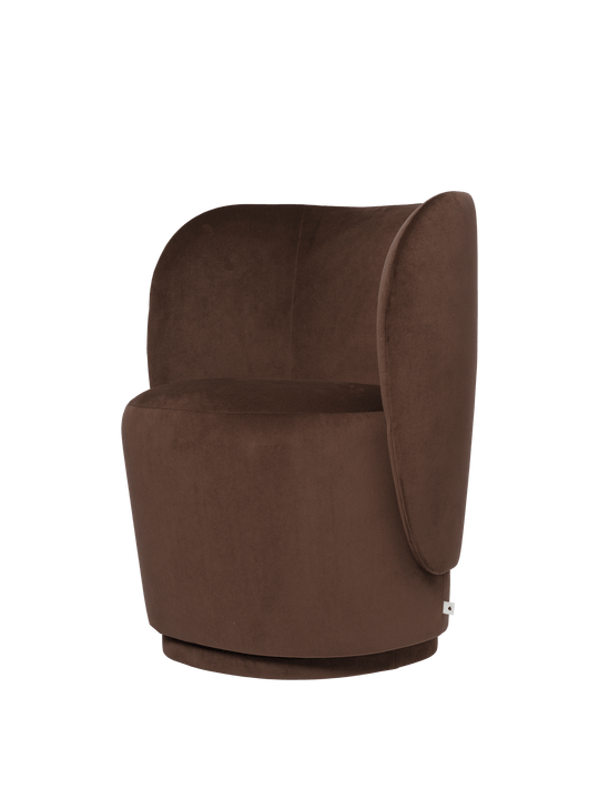 Rico Club Swivel Rich Velvet CAL117 - Default Title alternate view - Ferm Living
