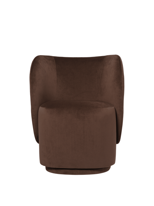 Rico Club Swivel Rich Velvet CAL117 - Default Title - Ferm Living