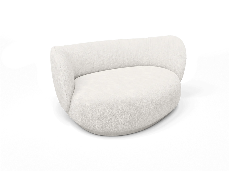 Rico Curve Left - Ferm Living Sofas - Tonus - Sugar Kelp - HORNE