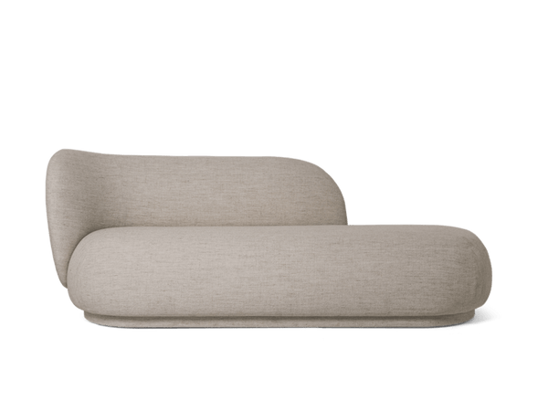 Rico Divan Sofa - Ferm Living - Sofas - Sand Boucle - Backrest Leftside Facing - HORNE