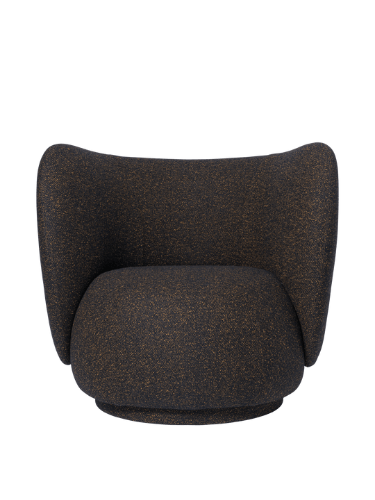 Rico Lounge Sw. Vanir CAL117 - 393 Black/Honey - Ferm Living