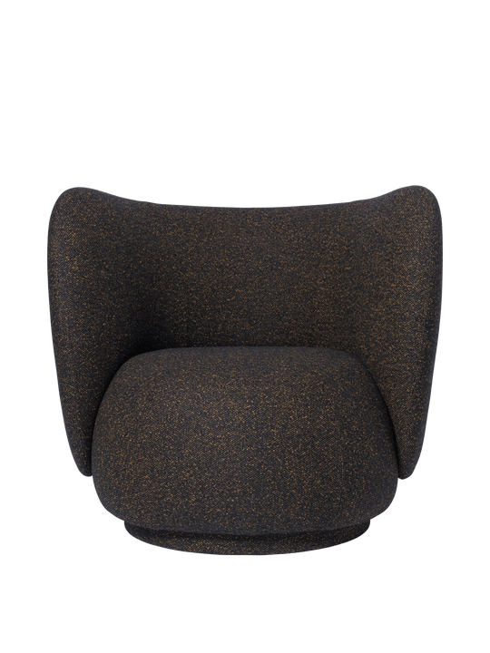 Rico Lounge Vanir CAL117 - 393 Black/Honey - Ferm Living