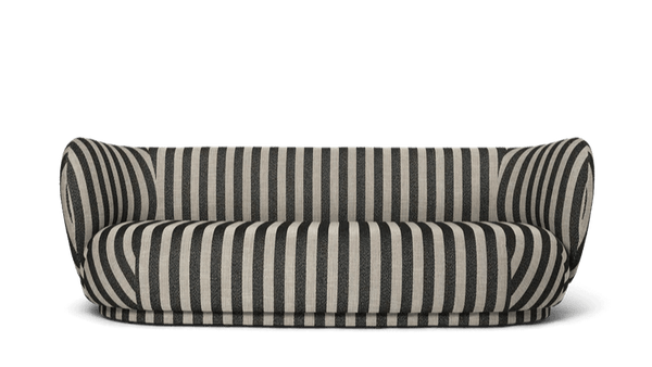 Rico Lounger Ferm Living Sofa - Louisiana - Sand/Black - HORNE