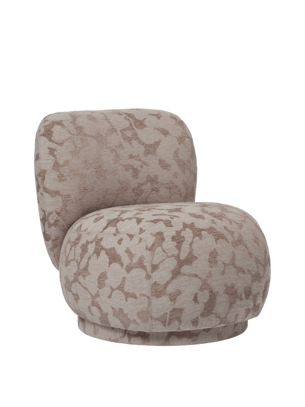 Rico Piccolo Lounge Chair - Ferm Living Chairs - Swivel - Cilla - HORNE