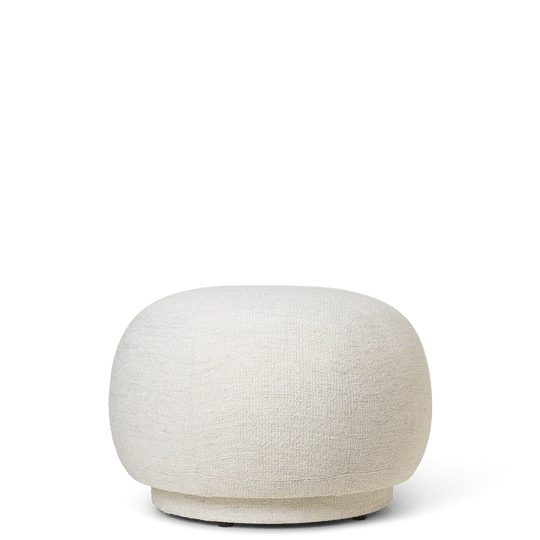 Rico Pouf - Ferm Living Stools + Benches + Ottomans - Grain - Chocolate - HORNE