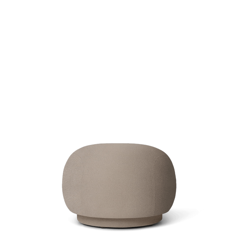 Rico Pouf - Ferm Living Stools + Benches + Ottomans - Grain - Chocolate - HORNE