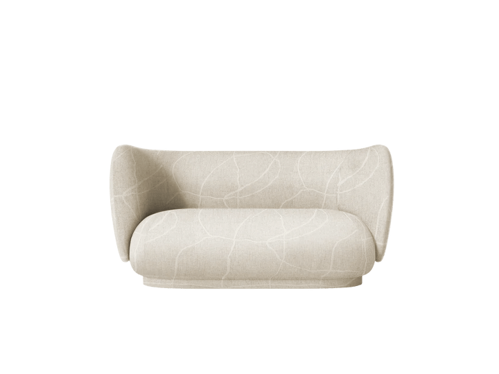 Rico Sofa 2 - Ferm Living Sofas - Can Lis - Sand/Off - White - HORNE