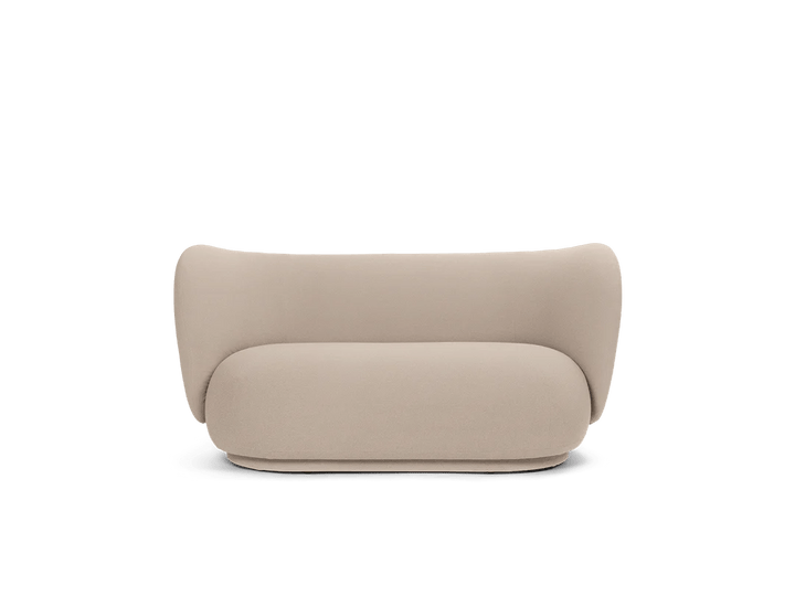 Rico Sofa 2 - Ferm Living Sofas - Grain - Cashmere - HORNE