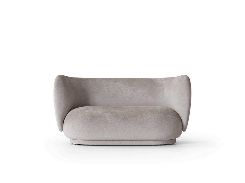 Rico Sofa 2 - Ferm Living Sofas - Bouclé - Off - White - HORNE