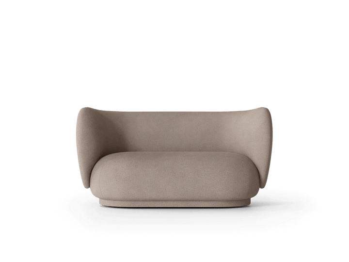 Rico Sofa 2 - Ferm Living Sofas - Brushed - Warm Grey - HORNE