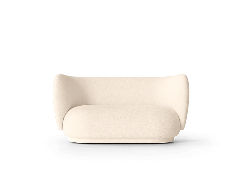 Rico Sofa 2 - Ferm Living Sofas - Bouclé - Off - White - HORNE