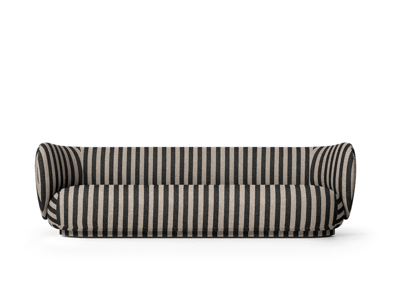 Rico Sofa 4 - Ferm Living Sofas - Bouclé - Off - White - HORNE