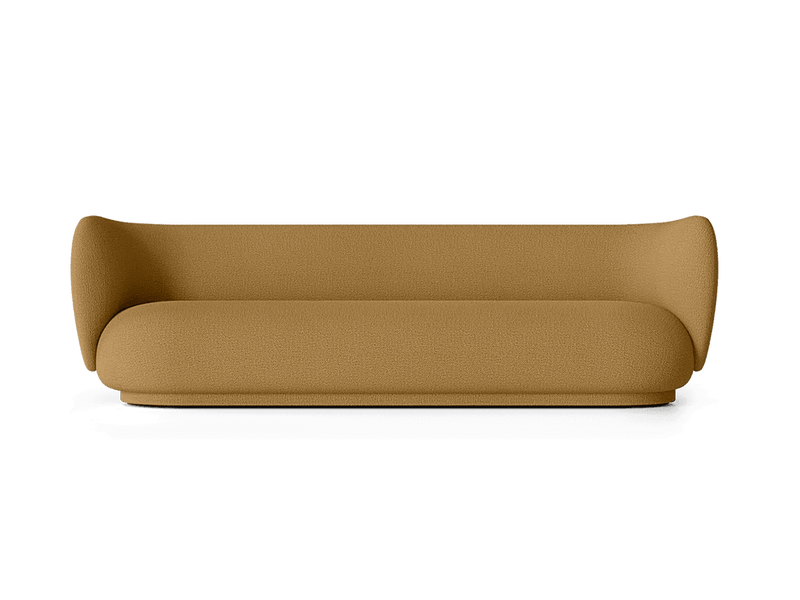 Rico Sofa 4 - Ferm Living Sofas - Bouclé - Off - White - HORNE