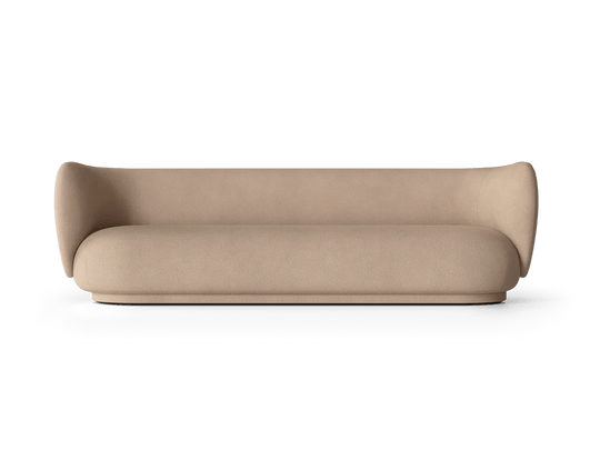 Rico Sofa 4 - Ferm Living Sofas - Brushed - Sand - HORNE