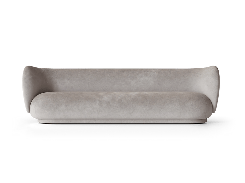 Rico Sofa 4 - Ferm Living Sofas - Bouclé - Off - White - HORNE