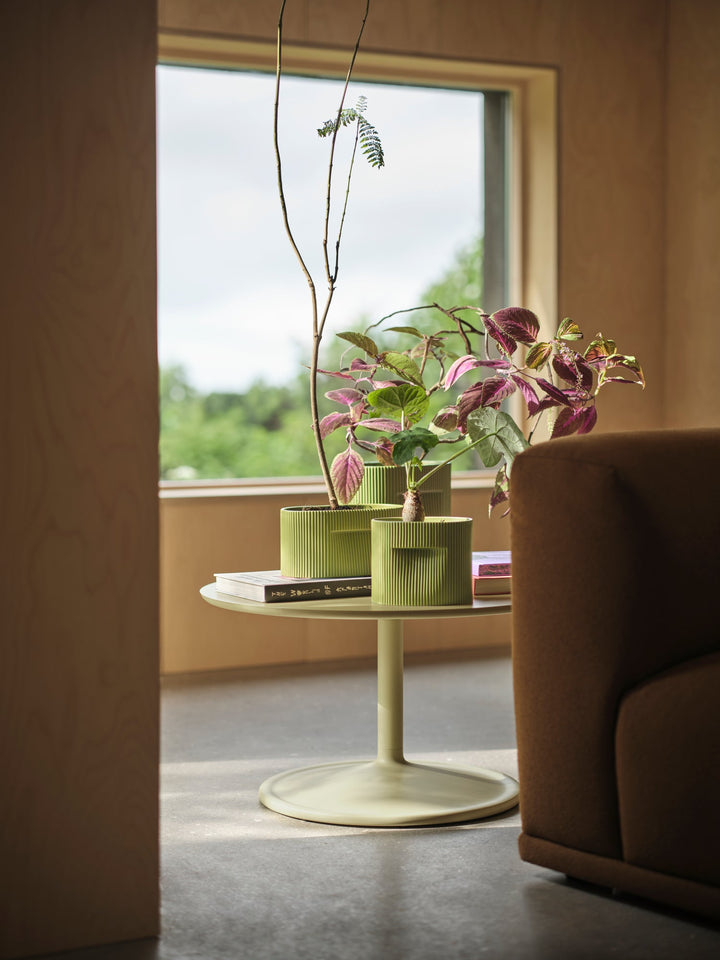 Ridge Planter - Muuto Planters - Large - Taupe - HORNE
