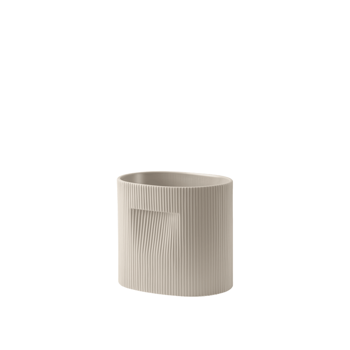 Ridge Planter - Muuto Planters - Large - Beige - HORNE